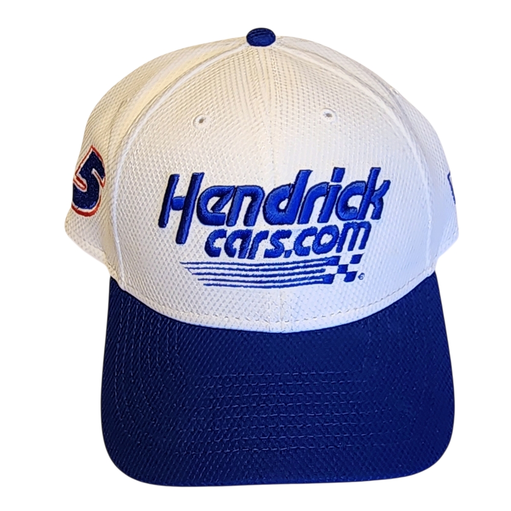Rate Kyle Larson Hendrick Cars Blue and White Cap‎ Hat #5